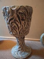 Landelijke bloempot, Rond, Binnen, Zo goed als nieuw, Aardewerk