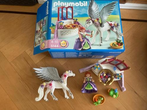 Playmobil set 5144 prinses met vliegend paard pegasus!, Kinderen en Baby's, Speelgoed | Playmobil, Zo goed als nieuw, Complete set