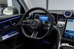 Mercedes GLC-klasse 400e 4MATIC AMG Line 360 Lane ACC, Auto's, Automaat, Gebruikt, Zwart, Alcantara