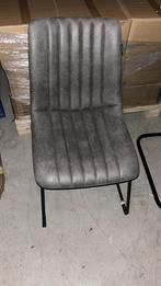1 stuk stoel nieuw antraciet, Huis en Inrichting, Stoelen, Ophalen, Zo goed als nieuw, Grijs, Eén