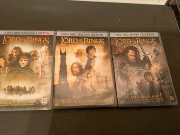 Lord of the rings trilogie beschikbaar voor biedingen