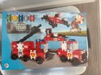 Clics Brandweer Set - 8 in 1 + politie 8 in 1, Ophalen, Zo goed als nieuw, Overige merken