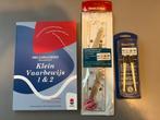 Klein vaarbewijs boek 1&2 + passer/plotter, Ophalen of Verzenden