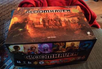 Gloomhaven (Revised) + Uitbreiding + Houten Inserts beschikbaar voor biedingen