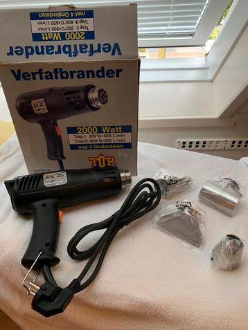 Verfbrander 2000W - Inclusief accessoires! beschikbaar voor biedingen