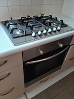 5 pits gasfornuis met afzuigkap, Witgoed en Apparatuur, Fornuizen, Ophalen, 60 cm of meer, Zo goed als nieuw, Gas