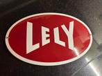 lely emaille bord, Ophalen of Verzenden
