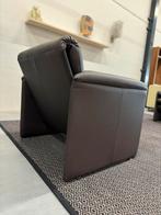 2 Als nieuw Leolux Bora Bora Fauteuils Bruin leer Design, Huis en Inrichting, Fauteuils, Leolux, Ophalen of Verzenden, Zo goed als nieuw