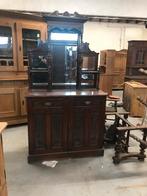 TWEE DELIG OPBERG SPIEGEL BUFFET, Ophalen, Gebruikt, Glas, 25 tot 50 cm