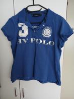 Kobaltblauw paardrijshirtje HV POLO, maat XL / valt als M!, Dames, Gebruikt, Dressuur, Ophalen of Verzenden