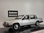 Volvo 740 Turbo - Silver + Chrome wieldoppen - 1:18 Triple9, Auto, Triple9, Nieuw, Ophalen of Verzenden