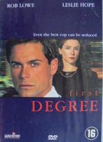 DVD Thriller: First degree; met Rob Lowe, Leslie Hope, ZGAN., Vanaf 16 jaar, Ophalen of Verzenden, Zo goed als nieuw, Maffia en Misdaad