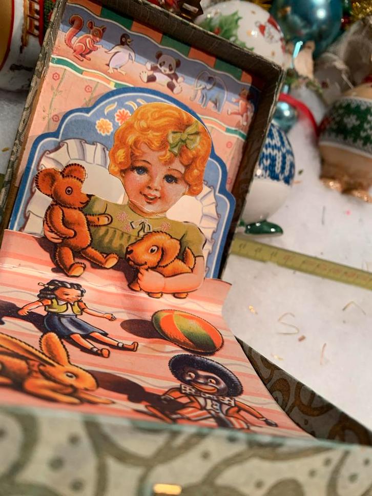 Antieke Muziekdoos 'Magic Musical Box' Brits Fabricaat, Antiek en Kunst, Antiek | Speelgoed, Ophalen of Verzenden