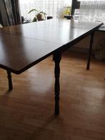 Eet kamer tafel eikenhout aan 2 kanten uittrekbaar, Ophalen, Gebruikt, 100 tot 150 cm, Eikenhout
