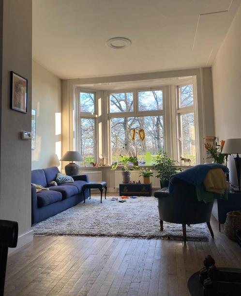 Beni Ourain Berber groen/blauw tint met creme ruit, Huis en Inrichting, Stoffering | Tapijten en Kleden, Gebruikt, 200 cm of meer