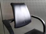 Stokke (Variér) Actulum (Zwart/Leder), Zeer Mooi!, Huis en Inrichting, Stoelen, Gebruikt, Metaal, Zwart, Ophalen of Verzenden