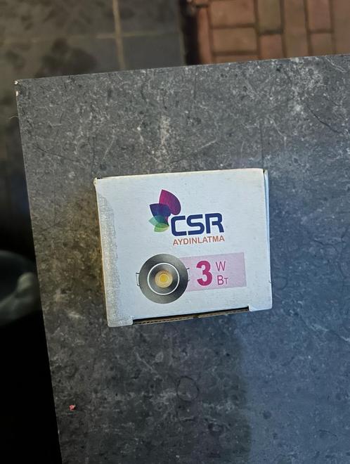 Nieuwe 3W LED Spotlampen (Blauw Licht) – CSR Aydınlatma, Huis en Inrichting, Lampen | Hanglampen, Nieuw, Minder dan 50 cm, Overige materialen
