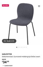 IKEA KARLPETTER stoelen, Huis en Inrichting, Ophalen, Twee, Zo goed als nieuw, Stof