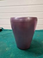 bloempot paars, aardewerk, Ophalen of Verzenden, 'T Olde Gre-j, Info@toldegrej.nl, Endepoelstraat 20f Didam
