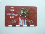 Willem II   WII Kings pas, Ophalen of Verzenden, Zo goed als nieuw, Willem II, Overige typen