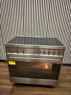 Luxe Smeg Inductie Fornuis RVS met 5 zones 90 cm, 60 cm of meer, Fornello Esperta, Grill, Ophalen of Verzenden