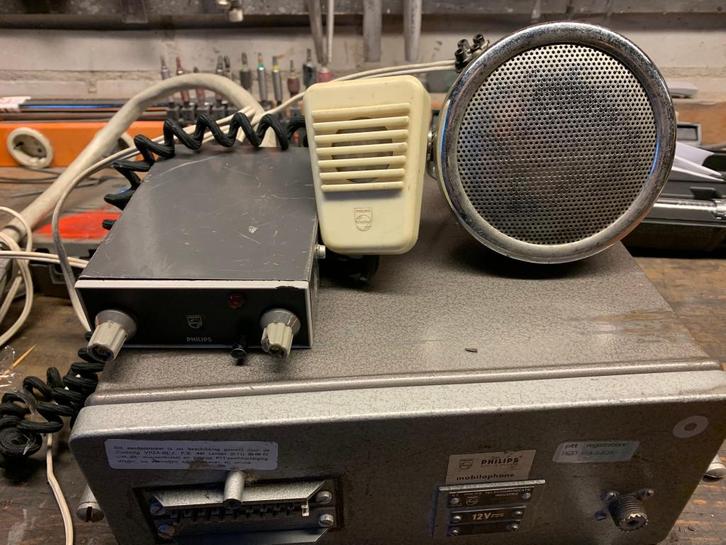 Philips mobilofoon  Zephyr, Telecommunicatie, Zenders en Ontvangers, Gebruikt, Zender en Ontvanger, Ophalen of Verzenden