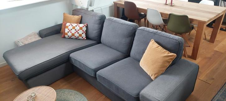Ikea KIVIK bank met chaise longue, Huis en Inrichting, Banken | Bankstellen, Gebruikt, Ophalen