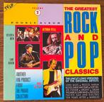 LP Rock and Pop Classics vol 2 (Dubbel LP) 1984, Ophalen of Verzenden, Zo goed als nieuw, 12 inch, Poprock