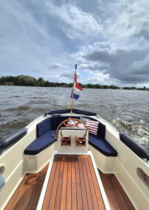 INTERBOAT 19 PAREL WIT EN FIJNE SLOEP - 515 VAARUREN, Watersport en Boten, Sloepen, Gebruikt, 10 tot 30 pk, 3 tot 6 meter, Binnenboordmotor