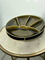 2 vintage fondue borden Royal Goedewaagen - Ø23CM, Ophalen of Verzenden