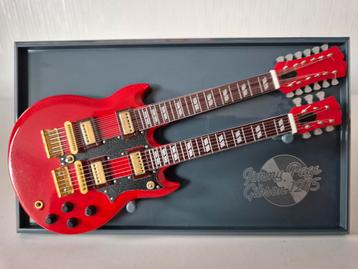 Gibson 1275 / Jimmy Page / Mini gitaar incl. standaard beschikbaar voor biedingen