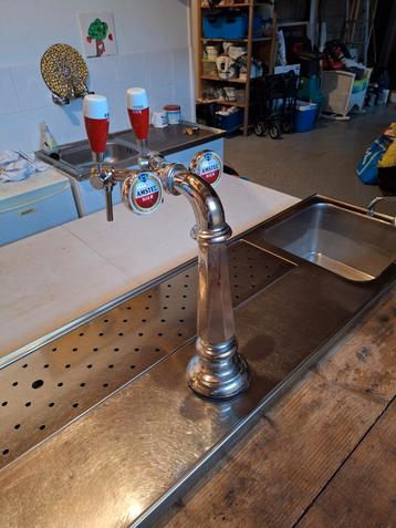 Tapblad met biertap rvs beschikbaar voor biedingen