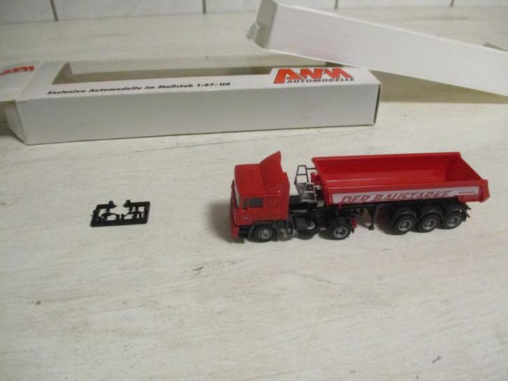 AWM M.A.N. Vrachtwagen Der Baustarke. Schaal 1:87, Hobby en Vrije tijd, Modelauto's | 1:87, Nieuw, Bus of Vrachtwagen, AWM, Ophalen