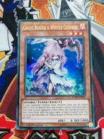 Ghost Reaper & Winter Cherries - Ultra Rare DUPO - Yu-Gi-Oh, Ophalen of Verzenden, Zo goed als nieuw, Foil