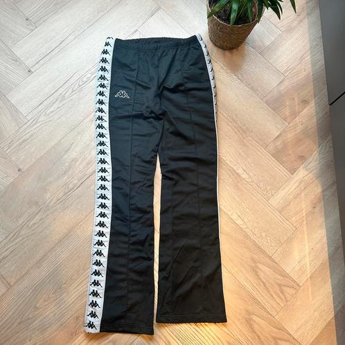 Vintage Kappa Broek | Maat S | Zwart | Retro, Kleding | Dames, Sportkleding, Zo goed als nieuw, Fitness of Aerobics, Maat 36 (S)