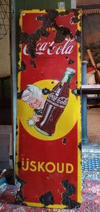 Oud CocaCola emaillebord, Ophalen of Verzenden, X, X, X