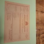 Oude Internationale Postwisselbriefkaart, Postzegels en Munten, Ophalen of Verzenden, Briefkaart