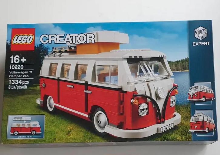 LEGO Volkswagen T1 Camper Van 10220 - Nieuw!, Kinderen en Baby's, Speelgoed | Duplo en Lego, Nieuw, Lego, Complete set, Ophalen of Verzenden