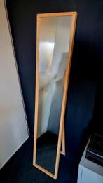 Staande spiegel passpiegel Varsnas Ikea bamboe, Ophalen, Minder dan 50 cm, Zo goed als nieuw, 150 tot 200 cm