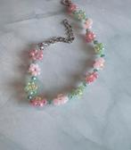 Daisy Armband Handgemaakt, Overige materialen, Verzenden, Nieuw, Roze