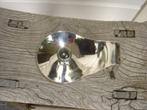 Verzilverde modernistische design blaker / kandelaar jr 60, Huis en Inrichting, Woonaccessoires | Kandelaars en Kaarsen, Gebruikt