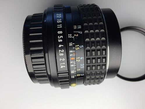 Pentax 50mm f1.4 SMC Pentax-M - Lens, Audio, Tv en Foto, Fotografie | Lenzen en Objectieven, Standaardlens, Ophalen of Verzenden