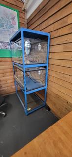 Terrarium met verdieping, Dieren en Toebehoren, Ophalen, Gebruikt, Terrarium of Paludarium