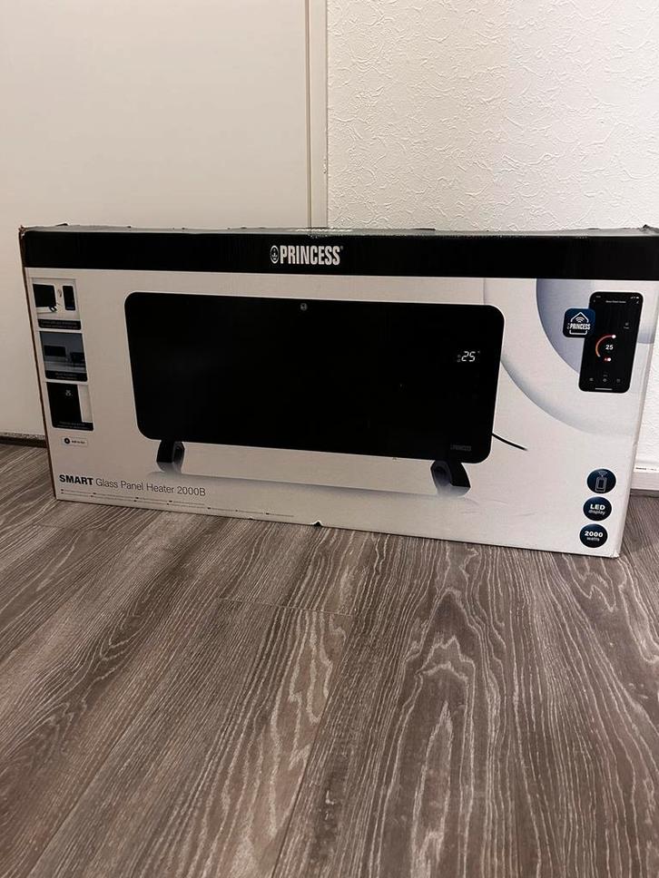 Prinses Paneelverwarming - Zo goed als nieuw!, Huis en Inrichting, Kachels, Zo goed als nieuw, Hangend, Overige soorten, Elektrisch