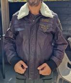 PME pilotenjas maat XXL, Kleding | Heren, Jassen | Winter, Ophalen, Bruin, Overige maten, Zo goed als nieuw
