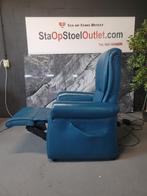 Staopstoel Fitform Wellness 228-238 Petrolblauw 3 motoren, Minder dan 50 cm, Gebruikt, Minder dan 75 cm, Leer