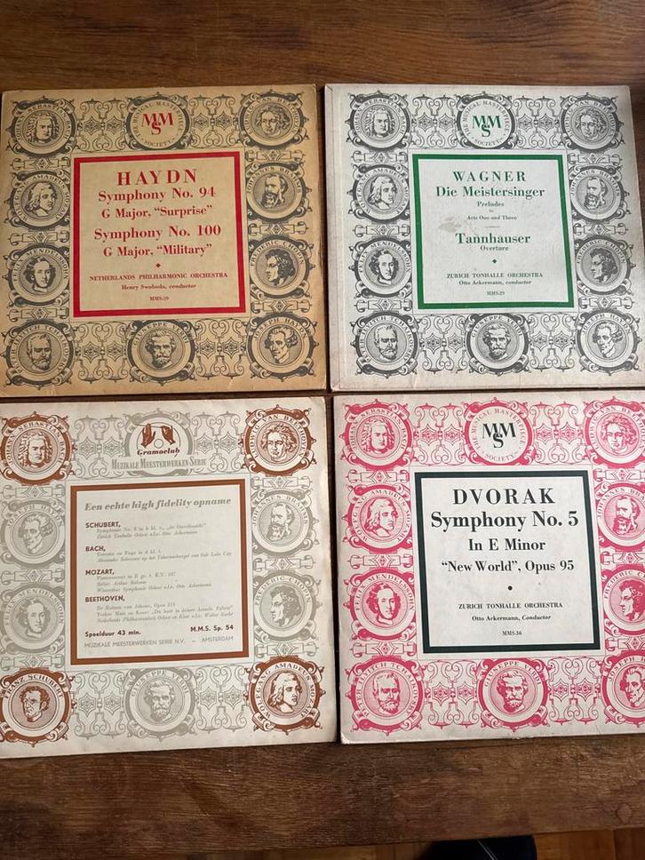 Klassieke Muziek LP Collectie - Haydn, Wagner, Dvorak, Cd's en Dvd's, Vinyl | Klassiek, Gebruikt, Romantiek, Orkest of Ballet