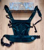 Artipoppe draagzak velvet petrol, Overige merken, Gebruikt, Buik of Rug, Ophalen of Verzenden