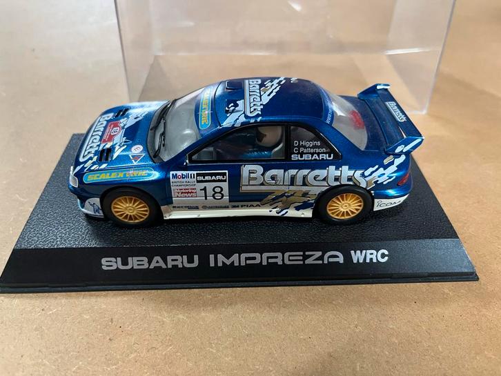Scalextric Subaru Impreza WRC Raceauto, Hobby en Vrije tijd, Modelauto's | 1:18, Gebruikt, Auto, Overige merken, Ophalen of Verzenden