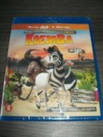 Blu-ray 3D + 2D: KOEMBA de Zebra Zonder Strepen nog in seal , Verzenden, Nieuw in verpakking, Tekenfilms en Animatie